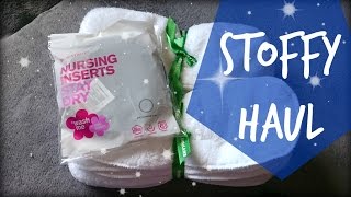 Stoffy Haul  StoffyWeltde 3 👶 StilleinlagenStoffwindelnErstausstattung [upl. by Lolita803]