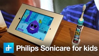 Philips Sonicare Kids brush  IFA 2015 [upl. by Aleyam]