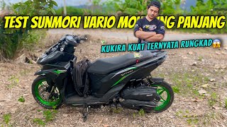 SUNMORI KE KAMPUNG BAWA VARIO MODIF TAPI RUNGKAD‼️ [upl. by Chui930]