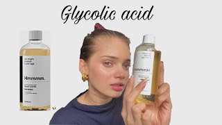 Achieve Clear Glowing Skin with HMMMM Glycolic Acid amp Salicylic Acid Face Wash  Acne amp Pore Care [upl. by Marou159]