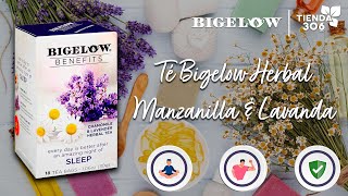 Té Bigelow Herbal Manzanilla y Lavanda  Tienda 306 ☕ 💜 [upl. by Onirefes]