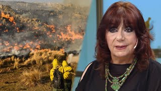 Ludovica Squirru habló del drama de los incendios en Córdoba y aseguró quotSON INTENCIONALESquot [upl. by Queridas568]