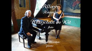 Reinecke Allegro  Marjolein de Wit flute [upl. by Ranit9]