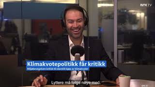 Klimakvoter NRK Helgemorgen [upl. by Card297]