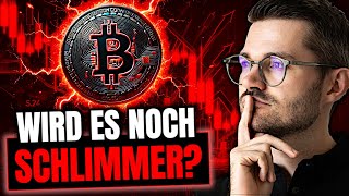 Bitcoin Crash Das passiert JETZT [upl. by Lach705]