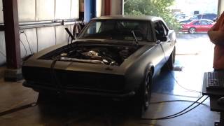 Jannetty Racing Tuned 1968 Camaro with LSX 376 and Magnuson 2300 makes 576 RWHP  78 PSI [upl. by Bathulda]