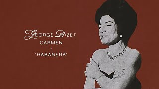 Maria Callas – Habanera from Bizets Carmen quotLamour est un oiseau rebellequot [upl. by Rimma635]