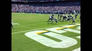 Throw Up The X  Sick Dez Bryant TD vs Chargers [upl. by Medea827]