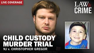 LIVE Child Custody Murder Trial – NJ v Christopher Gregor – Day 2 [upl. by Airdnna]