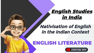 Nativisation of English in the Indian Context  English Studies in India  meg10 ignou [upl. by Atworth]