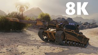 SUPER CONQ 8K DMG Outmaneuvered and Outgunned The Ultimate Tank Duel world of tanks complete 4K [upl. by Ycnalc]