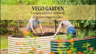 Exploring Direct Seeding with Jim  Vego Garden [upl. by Averil257]