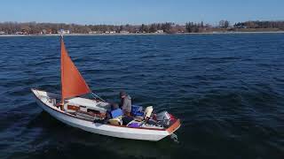 Nov 1st sailing in a Drascombe Longboat 2022 [upl. by Garnes27]