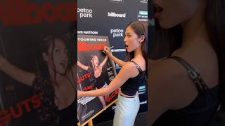 Olivia Rodrigo Signs Her 2024 Billboard Cover  Billboard Live Music Summit Shorts [upl. by Madancy75]