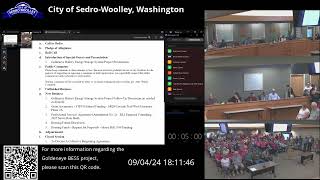 SedroWoolley City Council Study Session Meeting for September 4 2024 [upl. by Carolynne]