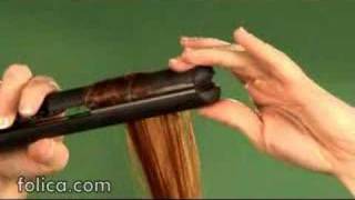 How to Create Sexy Waves with a Ceramic Hair Flat Iron [upl. by Ocisnarf374]