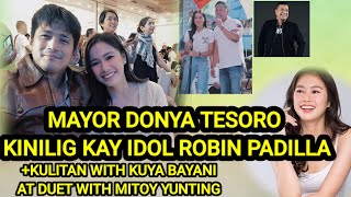 ROBIN PADILLA PINAKILIG SI MAYOR DONYA TESORO Donyatesoro [upl. by Katherina]