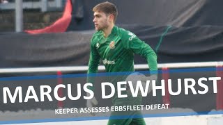 REACTION  Marcus Dewhurst reacts to the defeat at Ebbsfleet United [upl. by Sussna568]