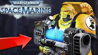 Plasma Cannon Gameplay  Warhammer 40000 Space Marine Exterminatus 610 Waves [upl. by Sitof763]