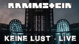 RAMMSTEIN  Keine Lust Live  Prag 2024 4K [upl. by Nyrol]