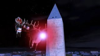 Norad tracks Santa 2020Washington DC [upl. by Ycnan]