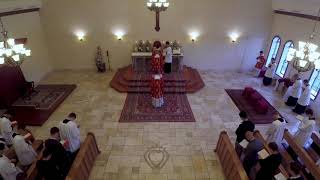 Solemn High Mass Traditional Latin Mass at St Thomas Aquinas Seminary [upl. by Tiebout146]