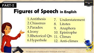 Top22 Figures of Speech in English PART2 [upl. by Nnaegroeg572]