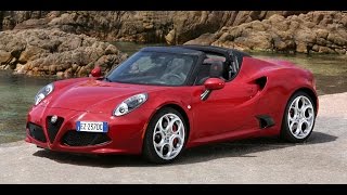 Alfa Romeo 4C Spider un cabriolet sportif à létat sauvage [upl. by Joyce]