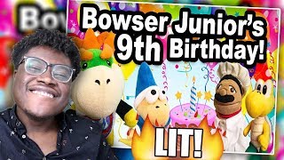 THIS PARTY IS LIT  SML Movie Bowser Juniors 9th Birthday Reaction [upl. by Nuajed]