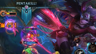 PENTAKILL BUILD  Sivir ADC Gameplay  Season 15 [upl. by Axel791]