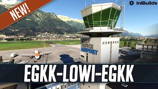 MSFS LIVE  Real World easyJet OPS  Fenix A320  SHARKLETS  NEW iniBuilds Innsbruck Giveaway [upl. by Lleoj]