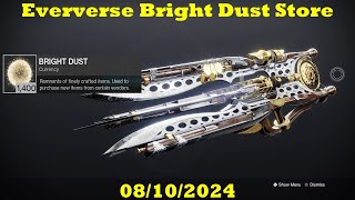 Microcosm Ornament Destiny 2 Episode Revenant  Eververse Bright Dust Store 08 October 2024 [upl. by Nitfa8]