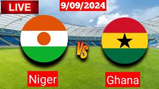 Niger Vs Ghana  CAF Africa Cup Fifa Live Match Score HD Today 2024 [upl. by Dorthy589]