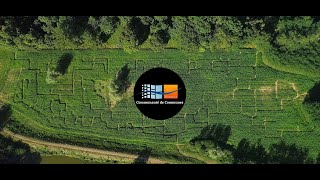 Présentation du labyrinthe de Caqueret à Decize [upl. by York]