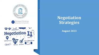 Negotiation Strategies [upl. by Xila]