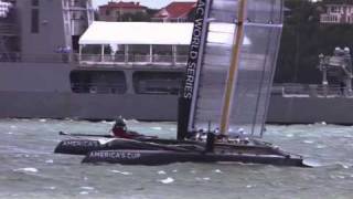 ORACLE Racing  Round Rangitoto on Anniversary Day [upl. by Erlond]