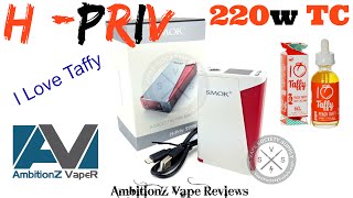 Smok HPriv 220w Box Mod Review [upl. by Aroc795]