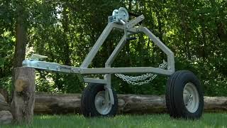 Strongway ATV Log Skidding Arch  1000Lb Capacity  18In Diameter  51962STR  Features [upl. by Notfilc]