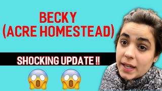 Becky from Acre Homestead Behind The Farm Gate  Revelations amp Updates [upl. by Reffinnej]