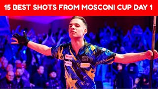 Mosconi Cup 2023 Top 15 Best Shots from Day 1 [upl. by Calvert750]