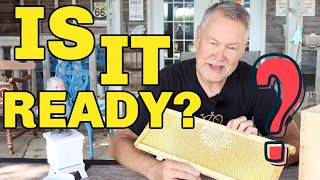 Beekeeping  How To Know When Your Honey Frames Are Ready [upl. by Ramses600]