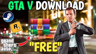 HOW TO DOWNLOAD GTA V IN PC FREE  GTA 5 FREE  GTA 5 GAMEPLAY [upl. by Arleen]