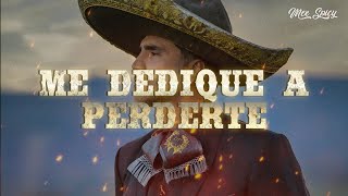 Alejandro Fernández  Me Dedique A Perderte LetraLyrics [upl. by Staford]