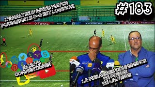 183 APRES MATCH REACTION PREVUE DENIS LAVAGNE SUPER CONFERENCE ANALYSE EN IMAGE ESS  JSK J3 [upl. by Anilocin]