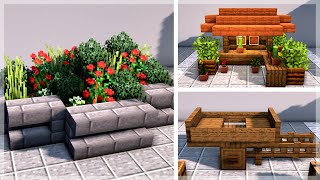 Minecraft 30 Village Decoration Build Ideas and Hacks [upl. by Etyam571]