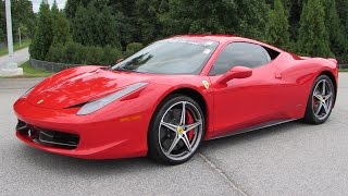 2014 Ferrari 458 Italia  Spider Start Up Test Drive and In Depth Review [upl. by Mayworm]