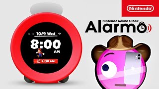 Nintendo Sound Clock Alarmo – Announcement Trailer Reaction [upl. by Seuqram752]