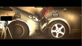 Suzuki Swift Vs Mitsubishi Colt Z30 LowSpeed Rear Impact [upl. by Kevon]