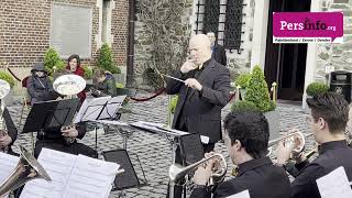 Brassband Bacchus opent seizoen Kasteel van Gaasbeek [upl. by Eissahc509]