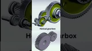 Helical gearbox automobile mechanical engineering mechanism [upl. by Merrielle]